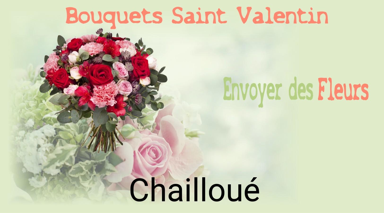 Roses de Saint-Valentin livrées à Chailloué